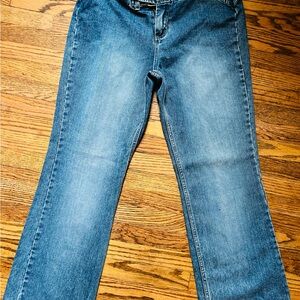 Wild Secret Women's Flare Jeans in Blue